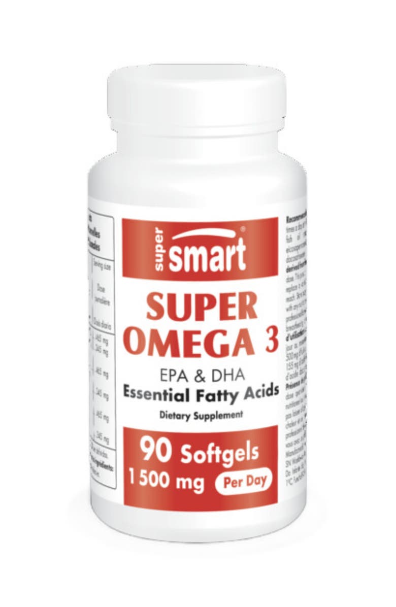 SuperSmart Super Omega 3 1500mg, Main, color, NO COLOR