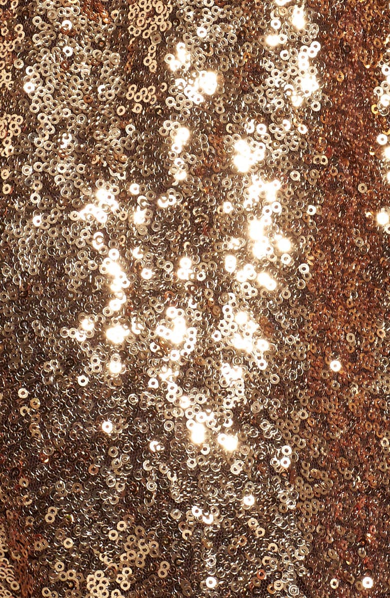 4SI3NNA Sequin Romper, Alternate, color,