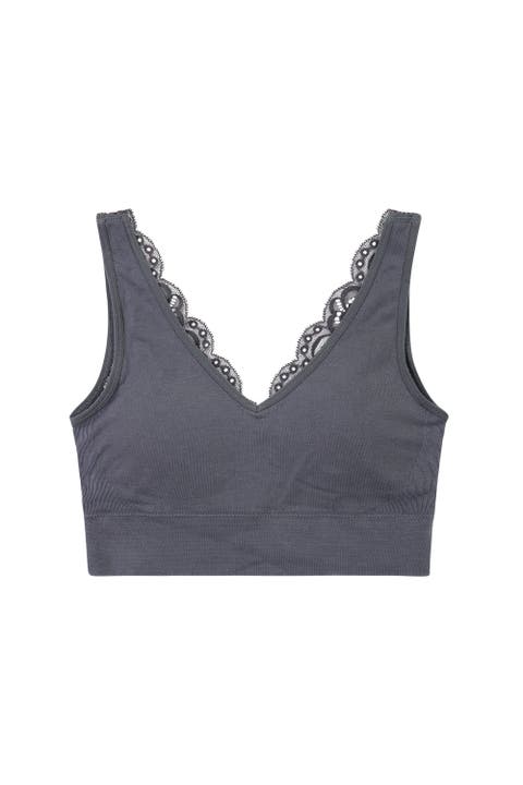 Soft V Lace Reversible Bralette