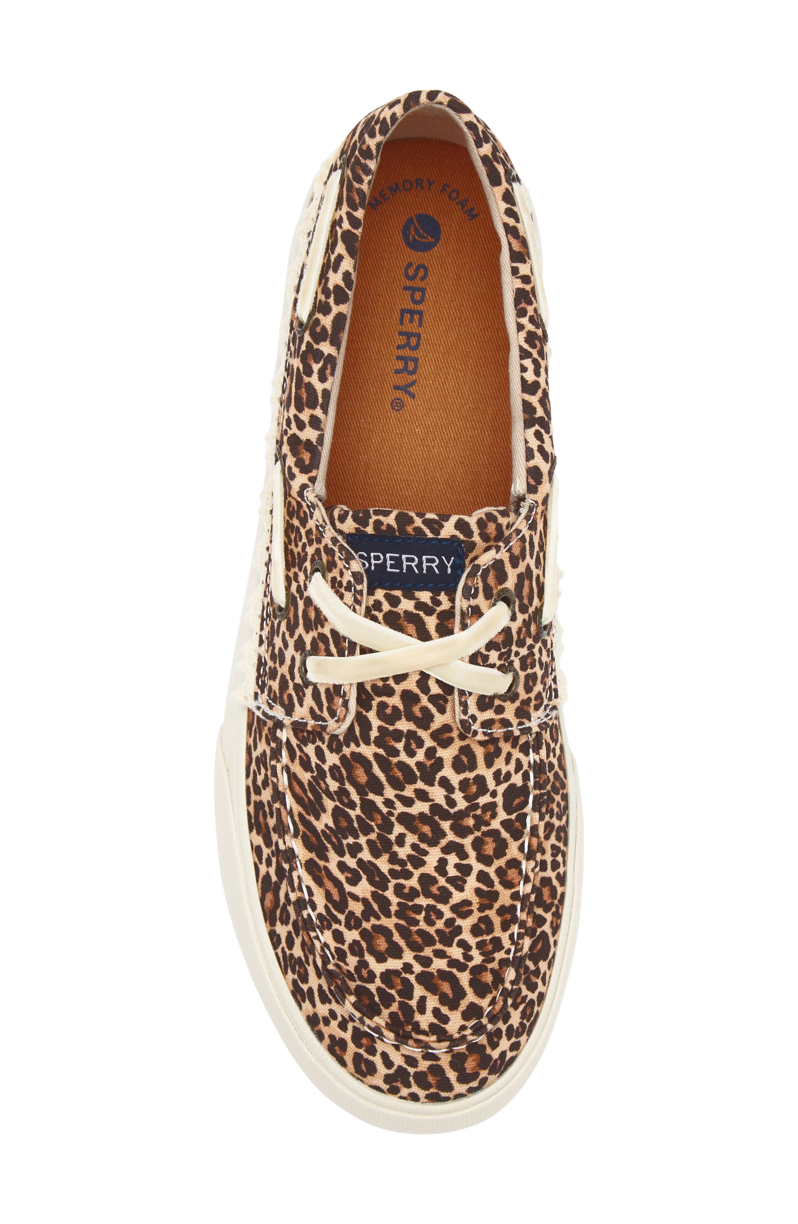 Sperry Kids' Bahama Platform Slip-On Sneaker, Alternate, color, Cheetah