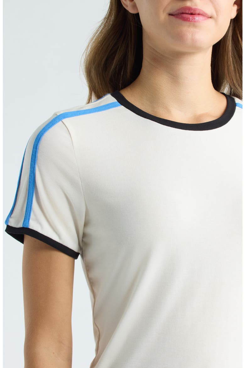 Varsity Ringer T-Shirt, Alternate, color, ARCADIAN IVORY