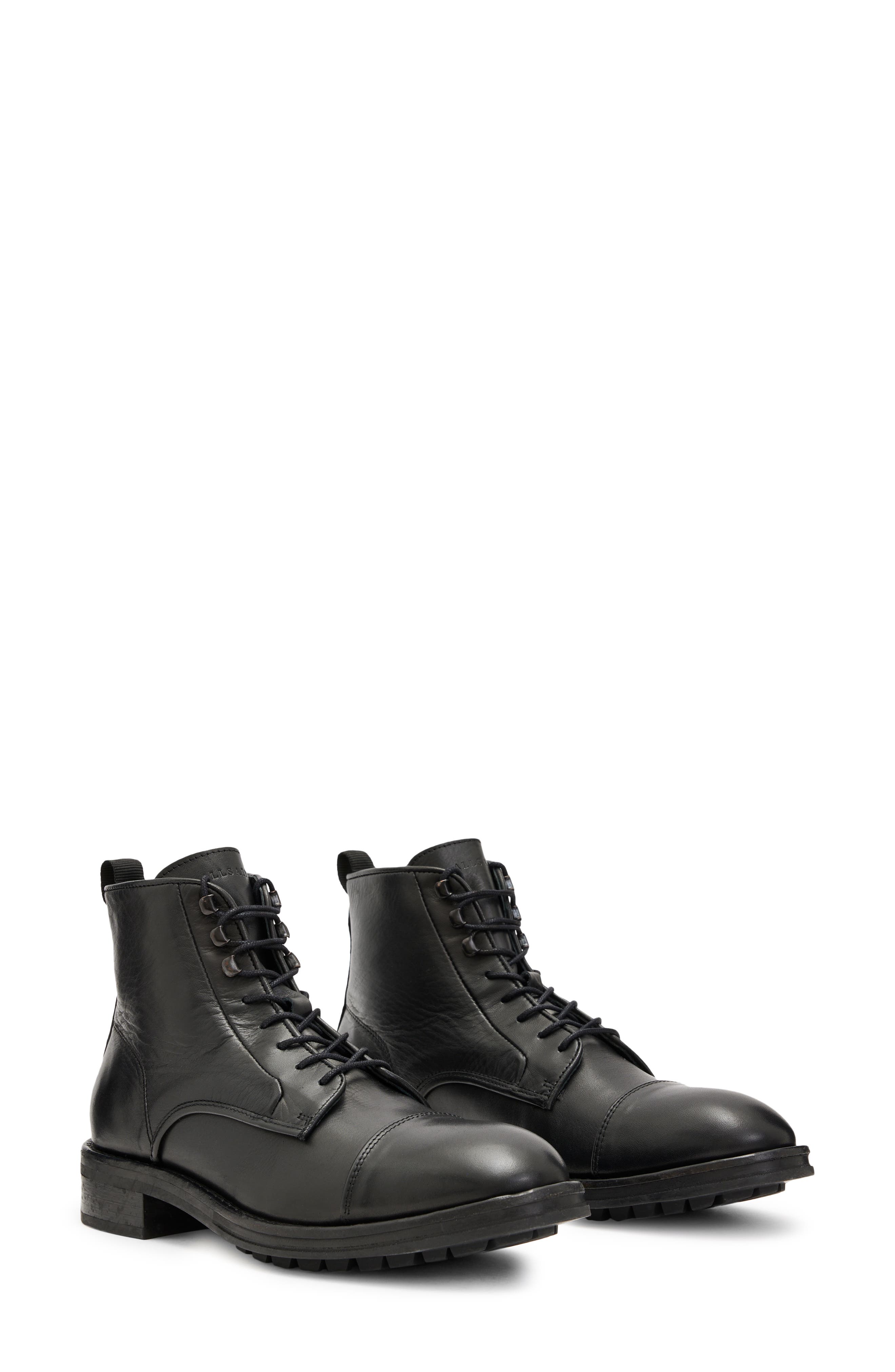 AllSaints Lambert Combat Boot, Main, color, 