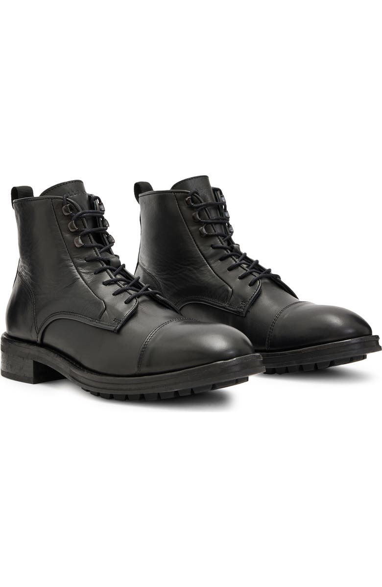 AllSaints Lambert Combat Boot, Main, color,