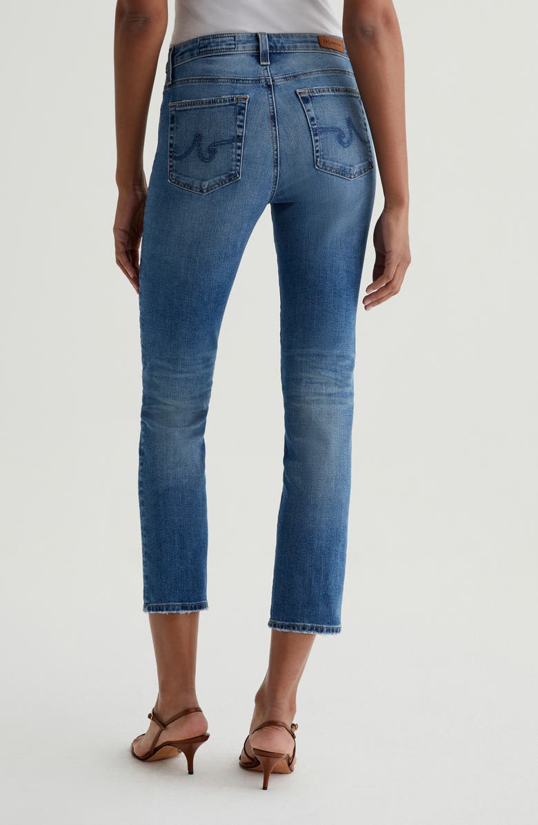 AG Mari Mid Rise Ankle Slim Straight Leg Jeans, Alternate, color,