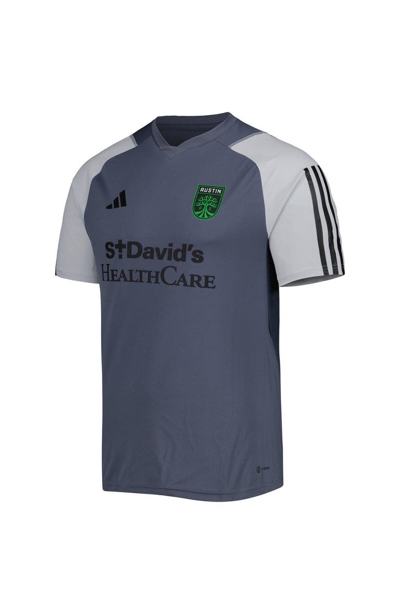 adidas Men's adidas Gray Austin FC 2023 On-Field Training Jersey, Alternate, color, Gray