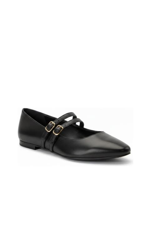 Amelie Double Strap Mary Jane Flat