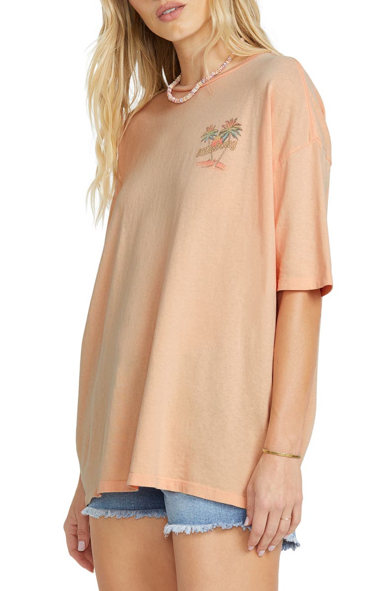 Billabong Take a Break Oversize Cotton Graphic T-Shirt, Alternate, color, 