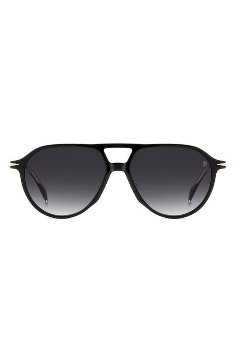 DB 1218/S/US 56mm Gradient Pilot Sunglasses