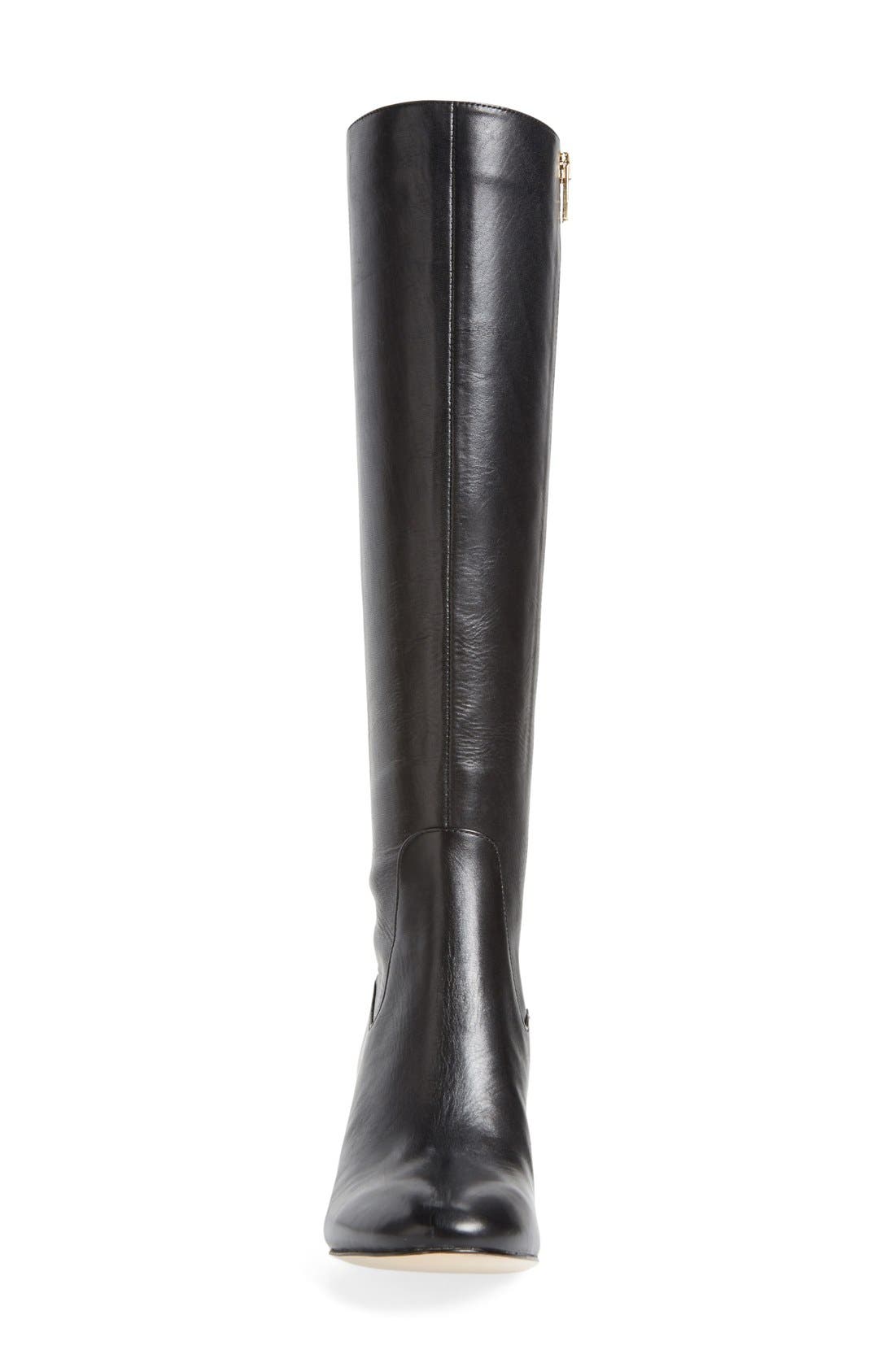 'Keana' Knee High Boot, Alternate, color, BLACK