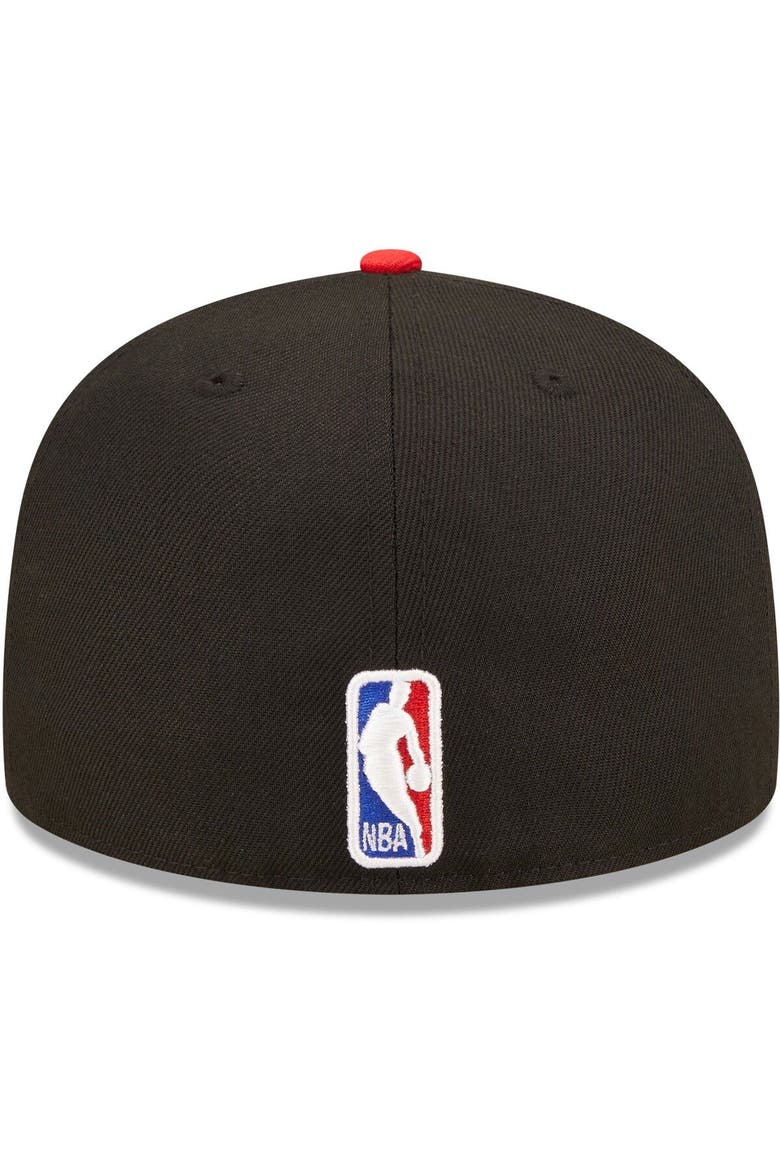Men's New Era Red/Black Houston Rockets 2022 Tip-Off 59FIFTY Fitted Hat, Alternate, color, Red