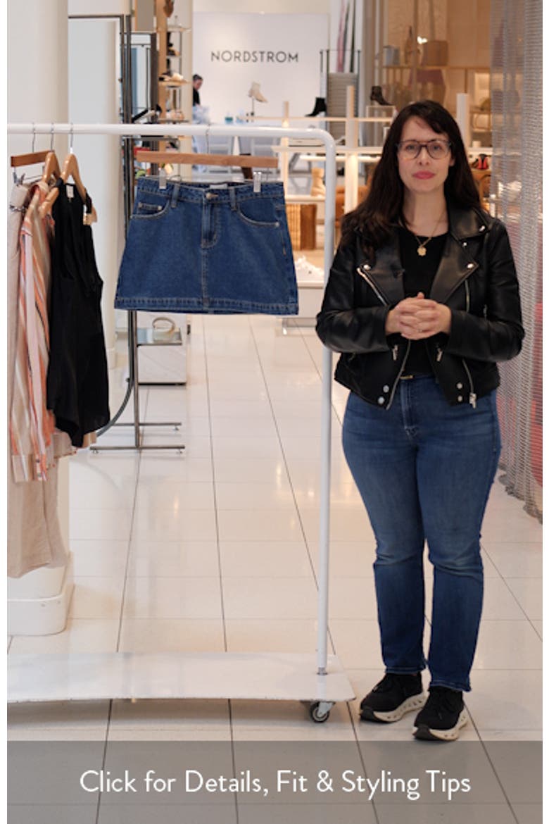 Nickei Denim Miniskirt video