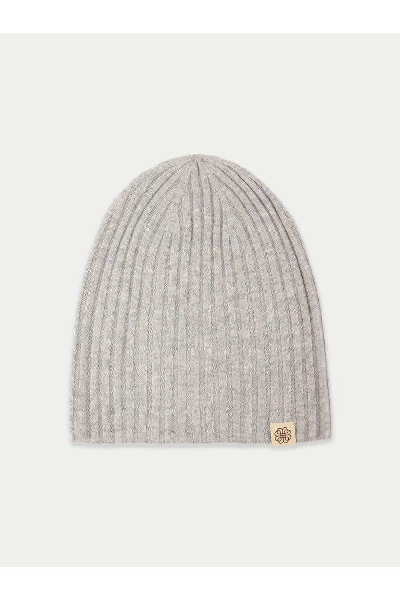 Cashmere Rib Knit Hat, Main, color, high rise