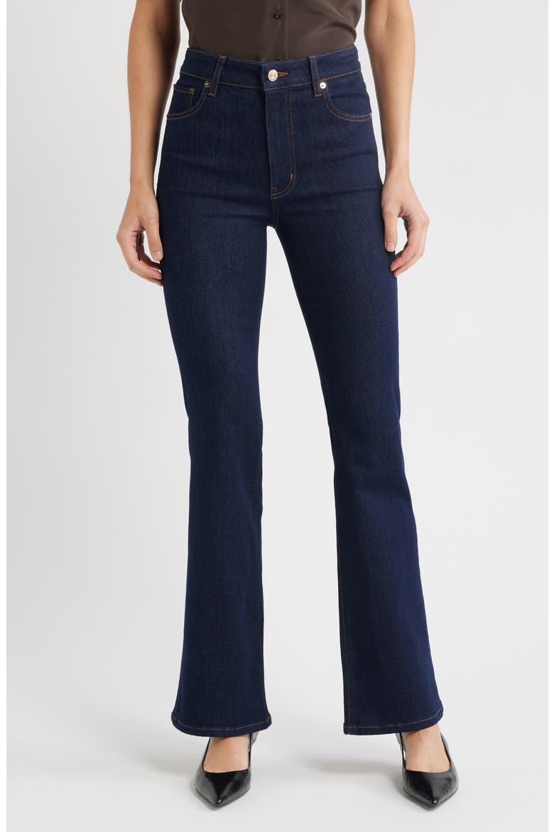 The Reboot High Waist Bootcut Jeans, Main, color, RINSE