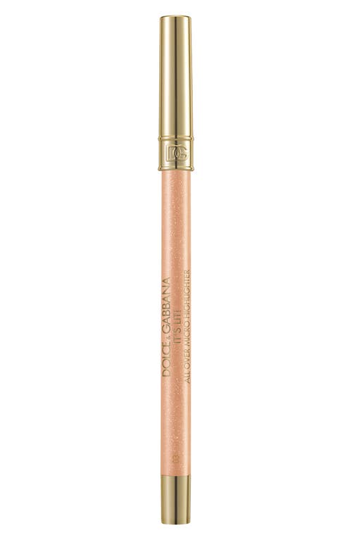 Dolce & Gabbana Dolce&gabbana It's Lit! All Over Micro Highlighter In Gold