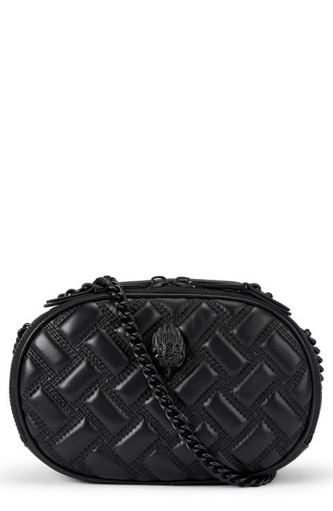 Kensington Small Leather Oval Camera Bag