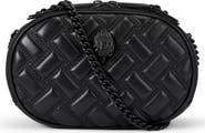 Kurt Geiger London Kensington Small Leather Oval Camera Bag