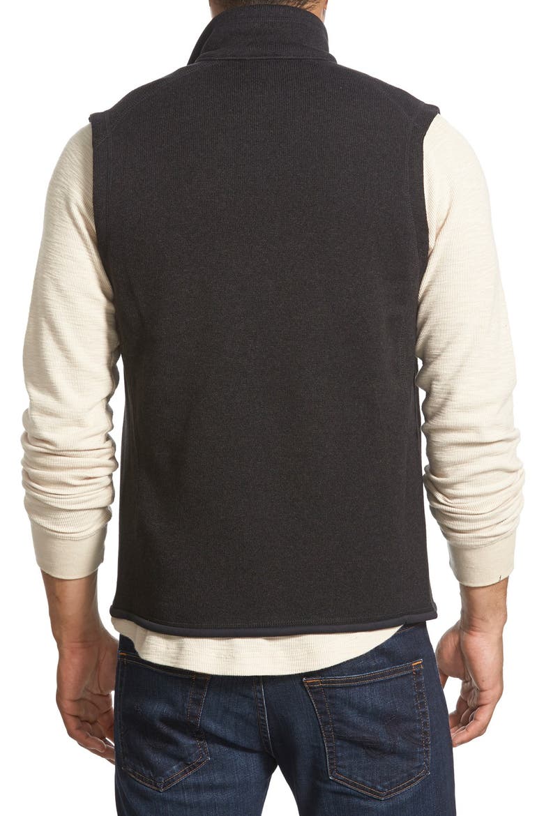 Better Sweater® Fleece Vest, Alternate, color, BLACK