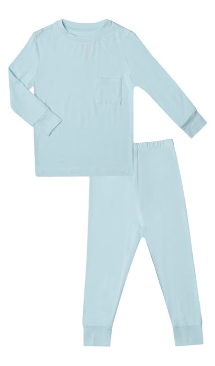 Emerson Fitted Long Sleeve 2-Piece Pajamas