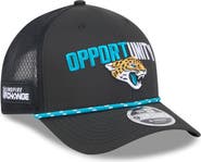New Era Men's New Era Black Jacksonville Jaguars 2025 Inspire Change 9FORTY M-Crown Adjustable Hat