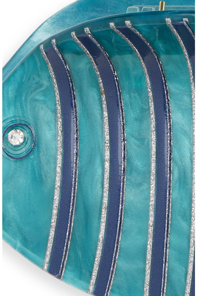 Amalfi Set of 2 Claw Clips, Alternate, color, BLUE