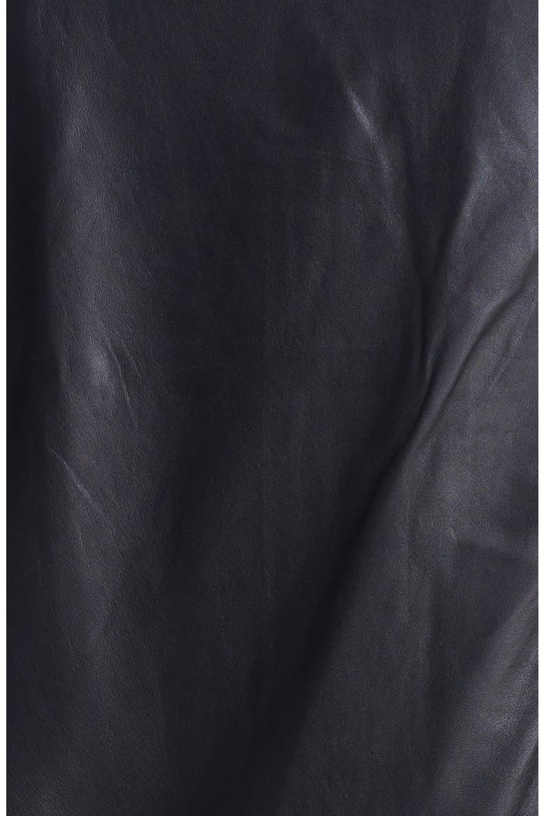 'Beekman' Leather Jacket, Alternate, color, BLACK
