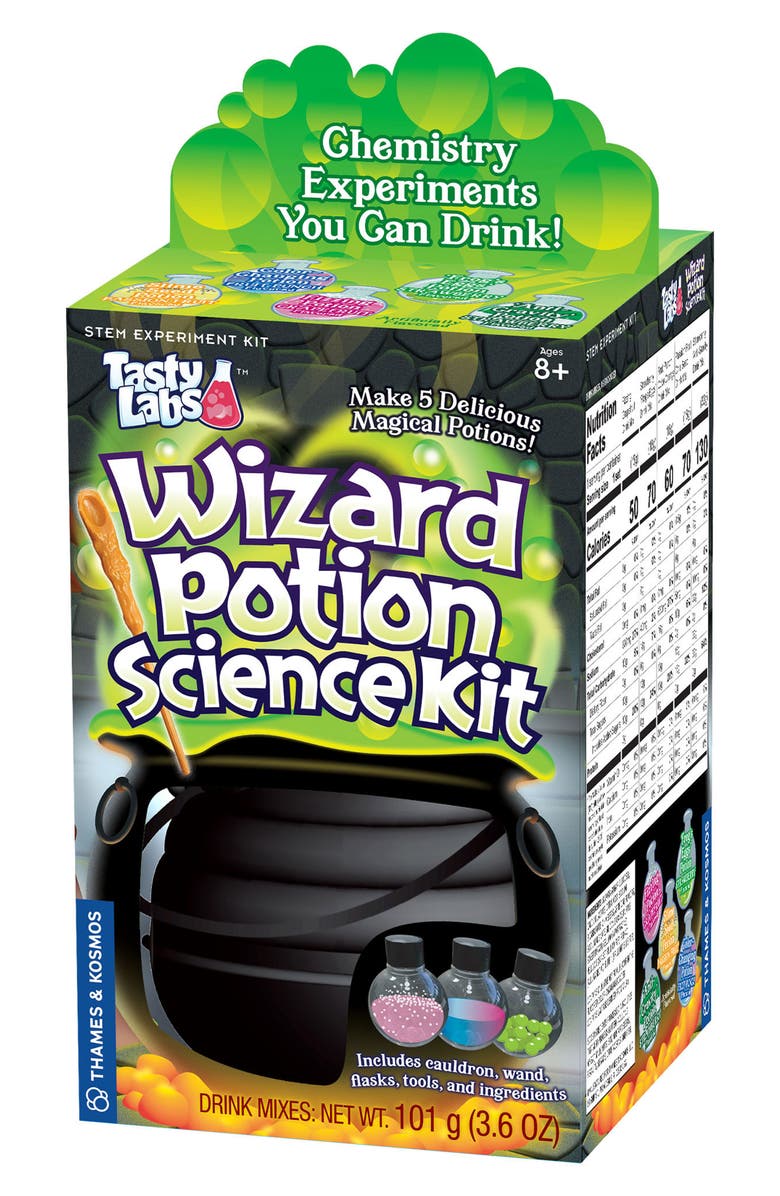 Thames & Kosmos Tasty Labs Wizard Potion Science Kit, Main, color, 