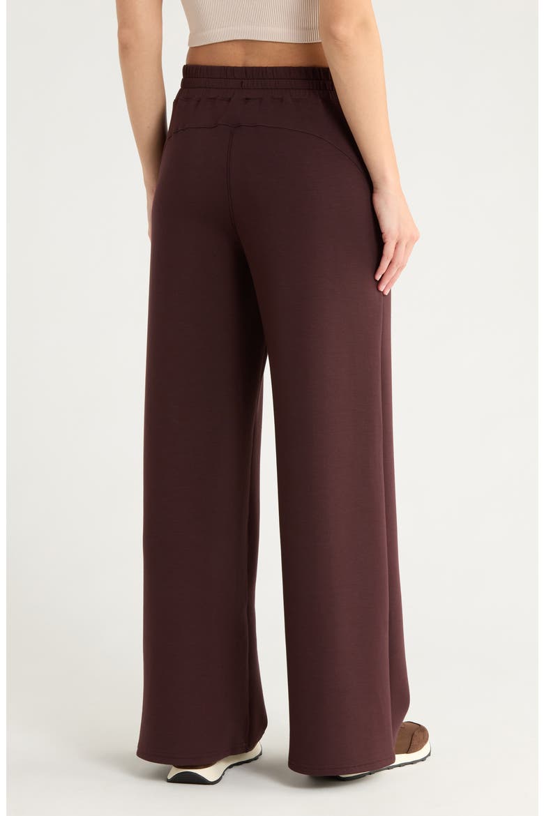 AirEssentials Wide Leg Pants, Alternate, color, TRUFFLE BROWN