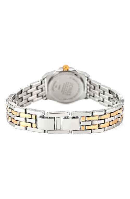 Jones New York Two-tone Bracelet Watch & Bracelets Set, 26mm X 32mm In Multi