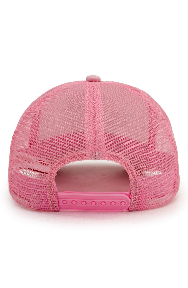 VANDYTHEPINK x Sanrio Hello Kitty<sup>®</sup> Face Trucker Hat, Alternate, color, Pink