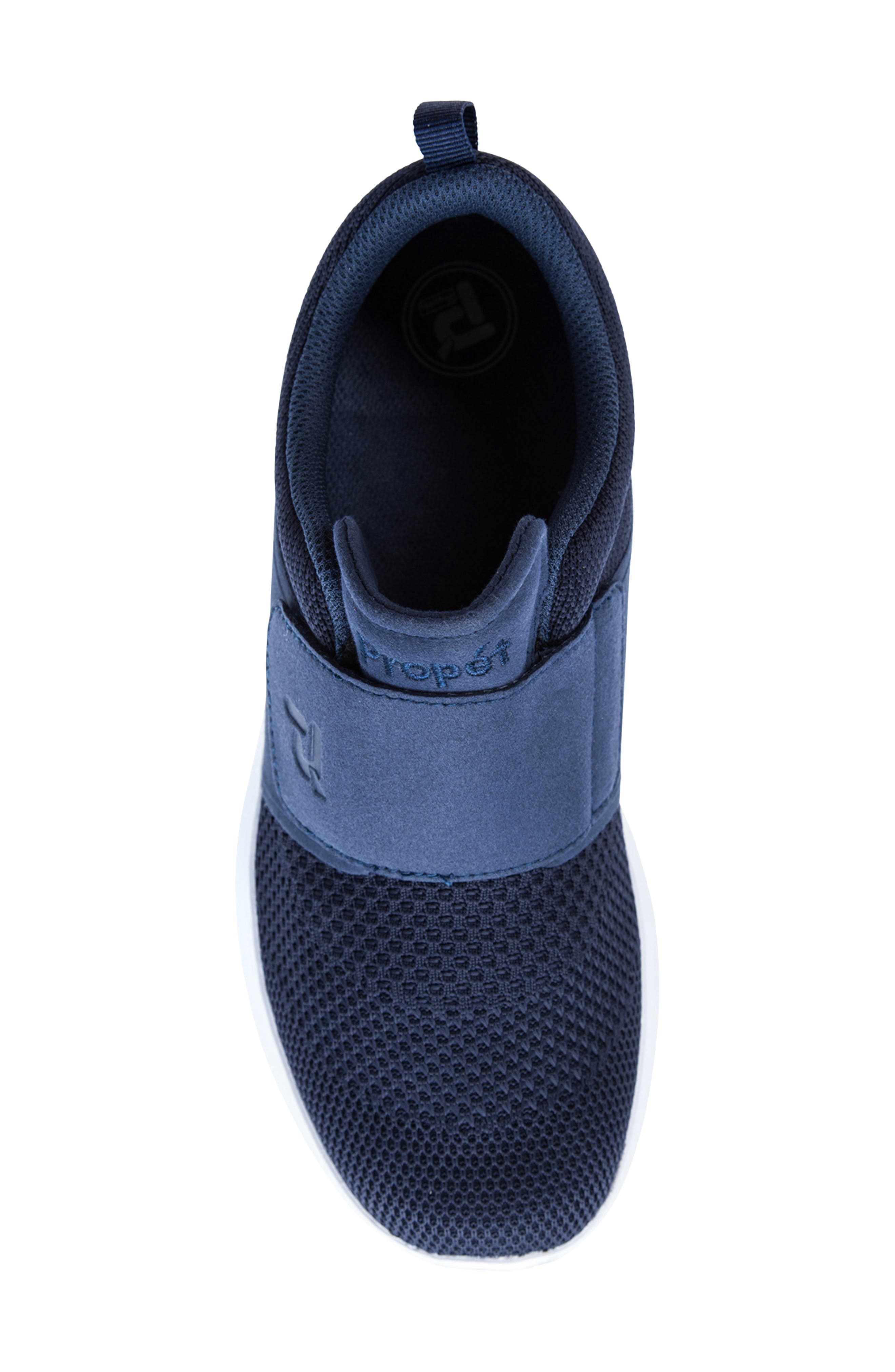 Viator Mesh Sneaker, Alternate, color, NAVY