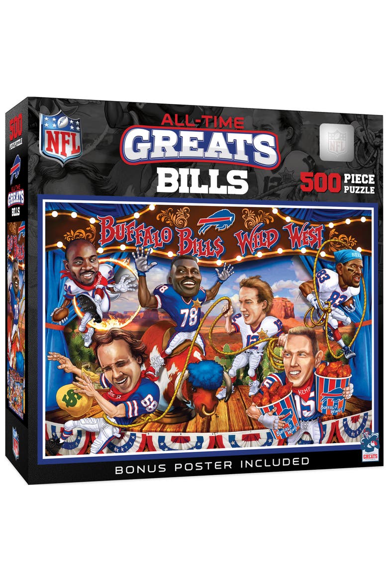 Buffalo Bills 500 Piece Puzzle, Main, color, Multicolor