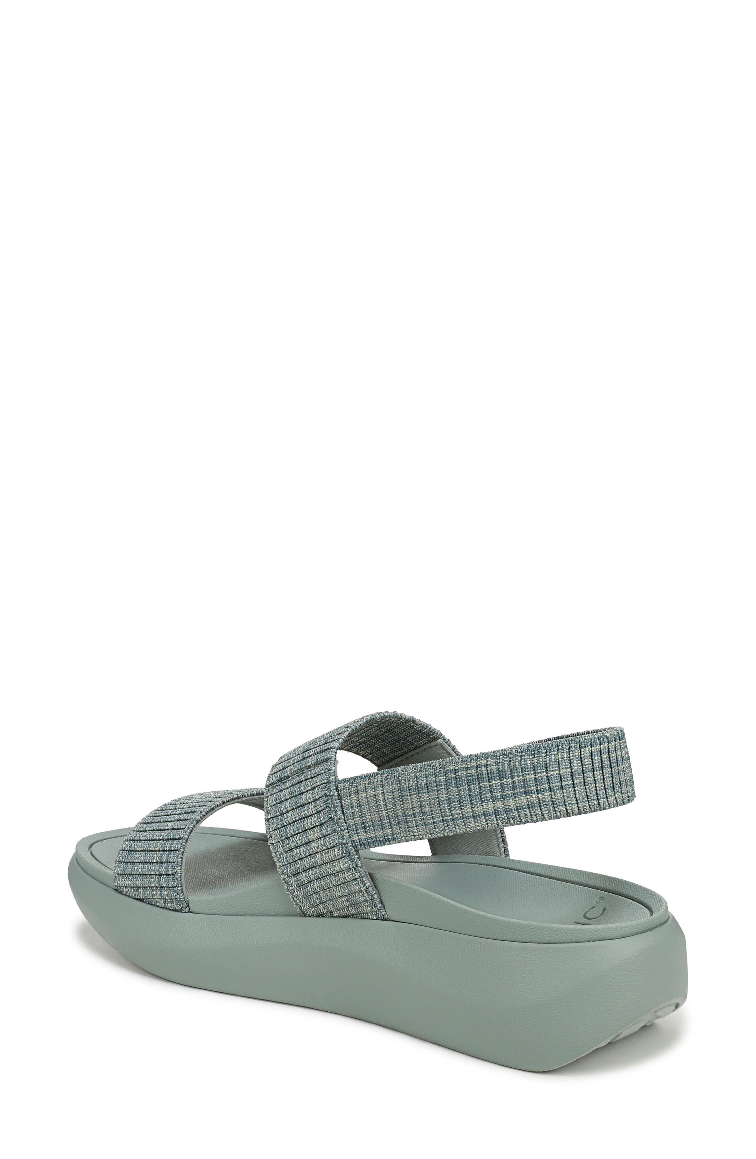 The Sky Slide Sandal, Alternate, color, ICEBERG GREEN