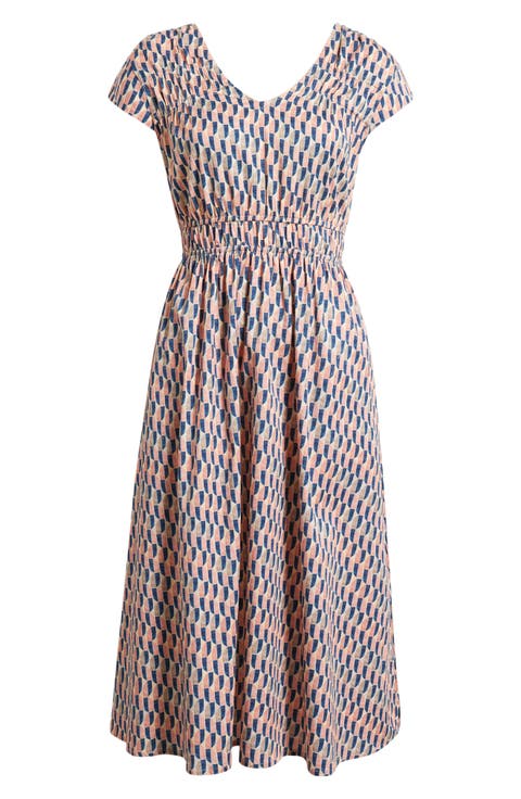 Dierdre Print Midi Dress (Petite)