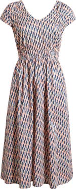 NIC+ZOE Dierdre Print Midi Dress