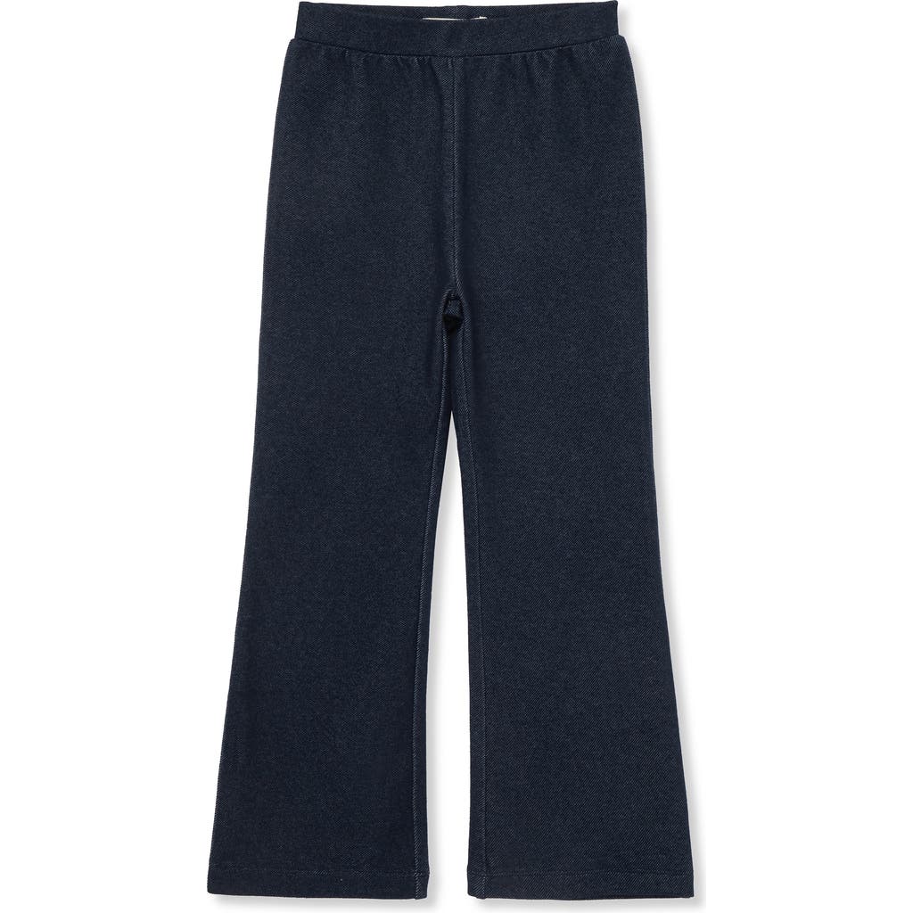 Peek Aren'T You Curious Kids' Pull-On Knit Flare Leg Pants in Med Stone