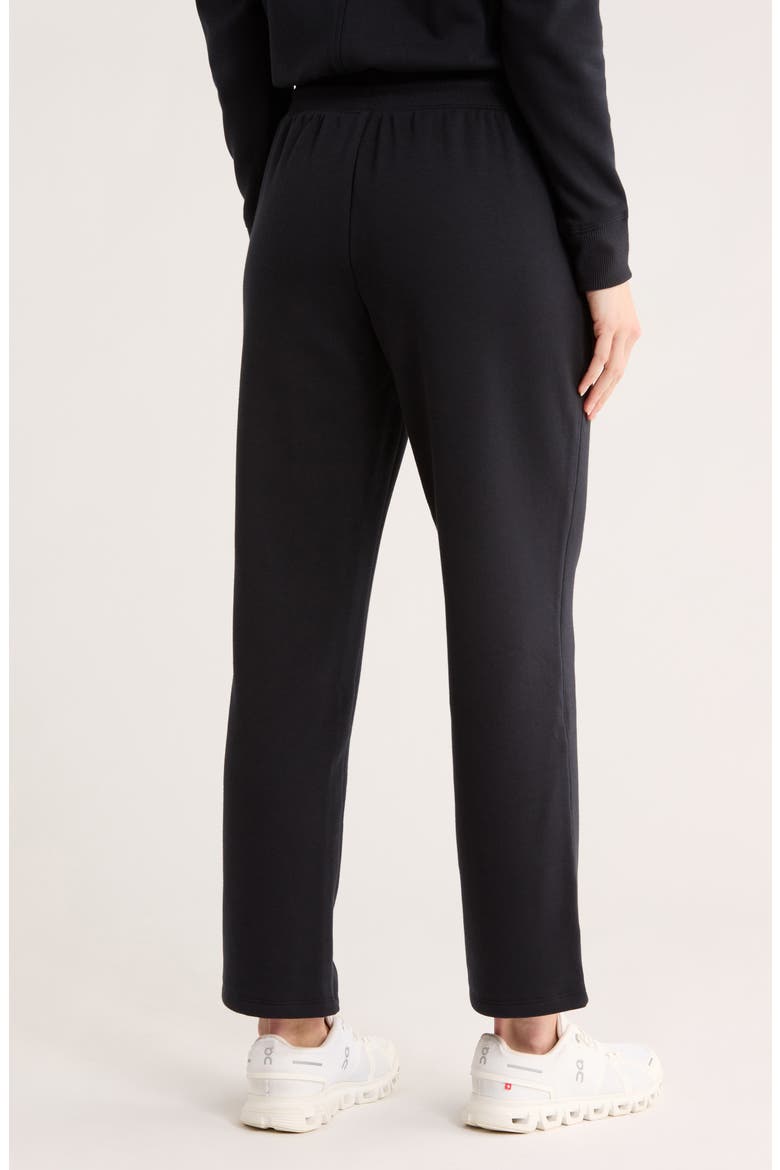 Roxie Fleece Pants, Alternate, color, BLACK