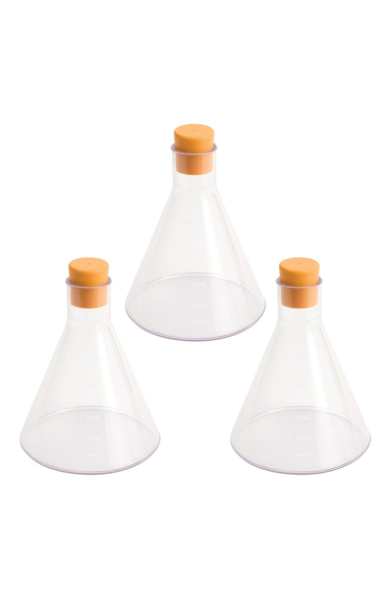 Kaplan Early Learning Company Kids' Science Flask - Set of 3, Main, color, Clear