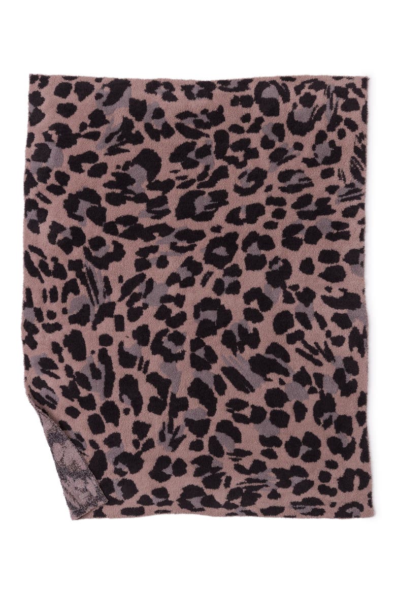 CozyChic® Exploded Leopard Throw Blanket, Alternate, color, DEEP WILLOW MULTI