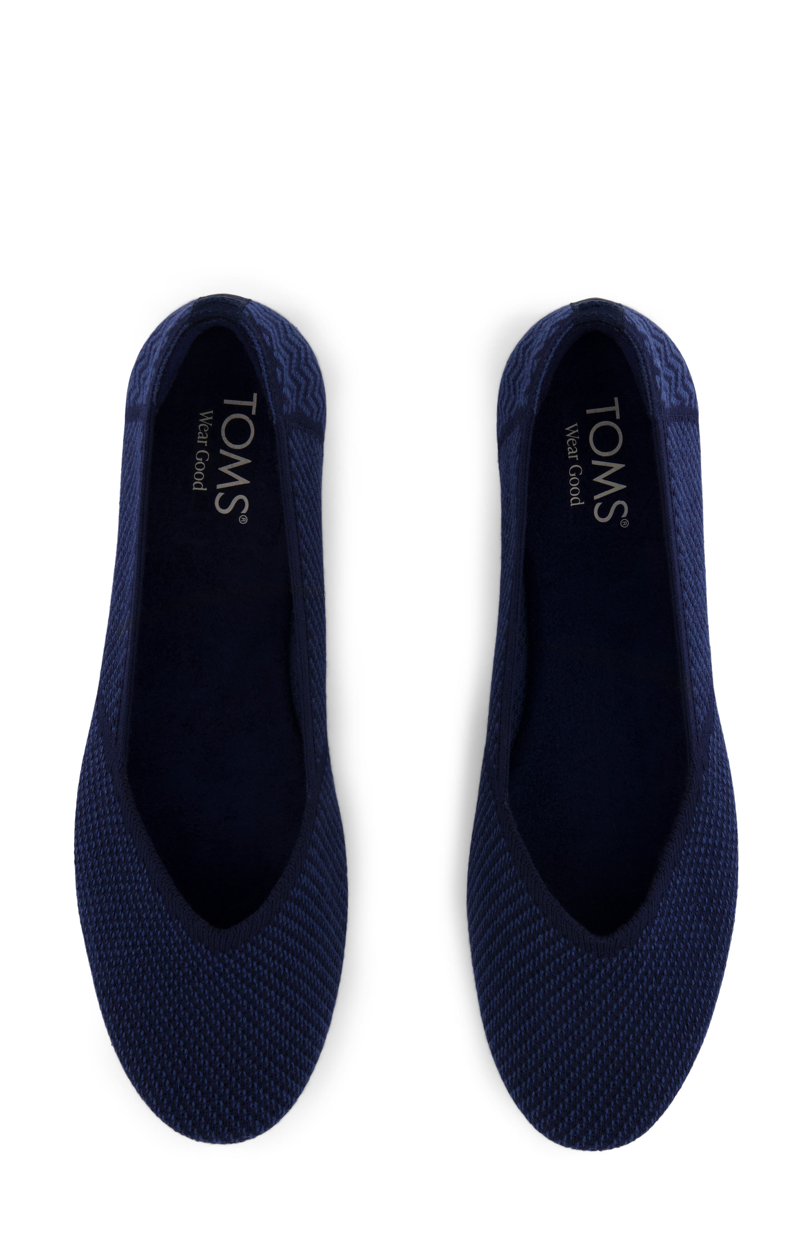 Gemma Ballet Flat, Alternate, color, NAVY