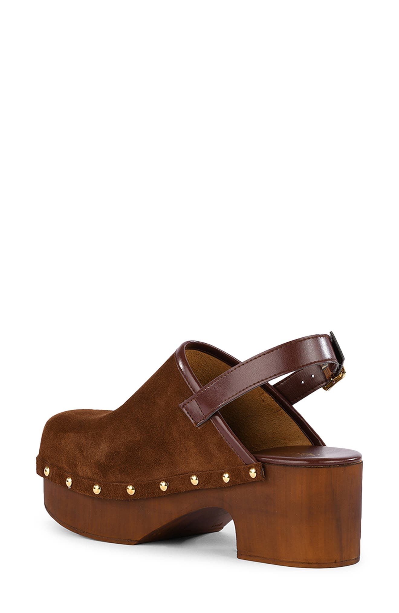 High Expectations Leather Clog, Alternate, color, BROWN