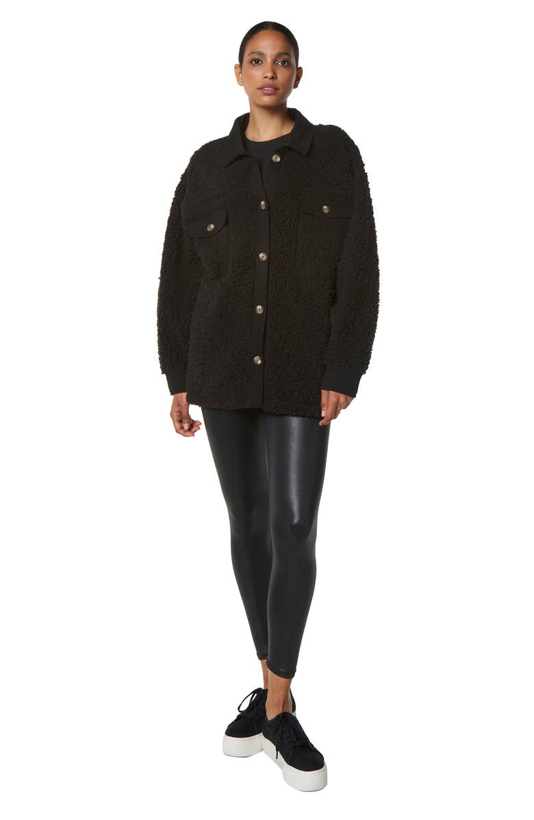 Marc New York Performance Teddy Fleece Shirt Jacket, Alternate, color, 