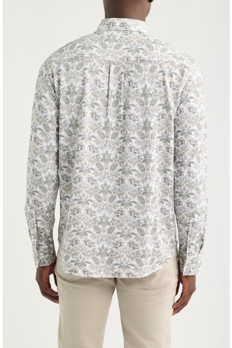 San Lucio Pina Resort Long Sleeve Button Up Shirt, Alternate, color, BISCOTTI TAN