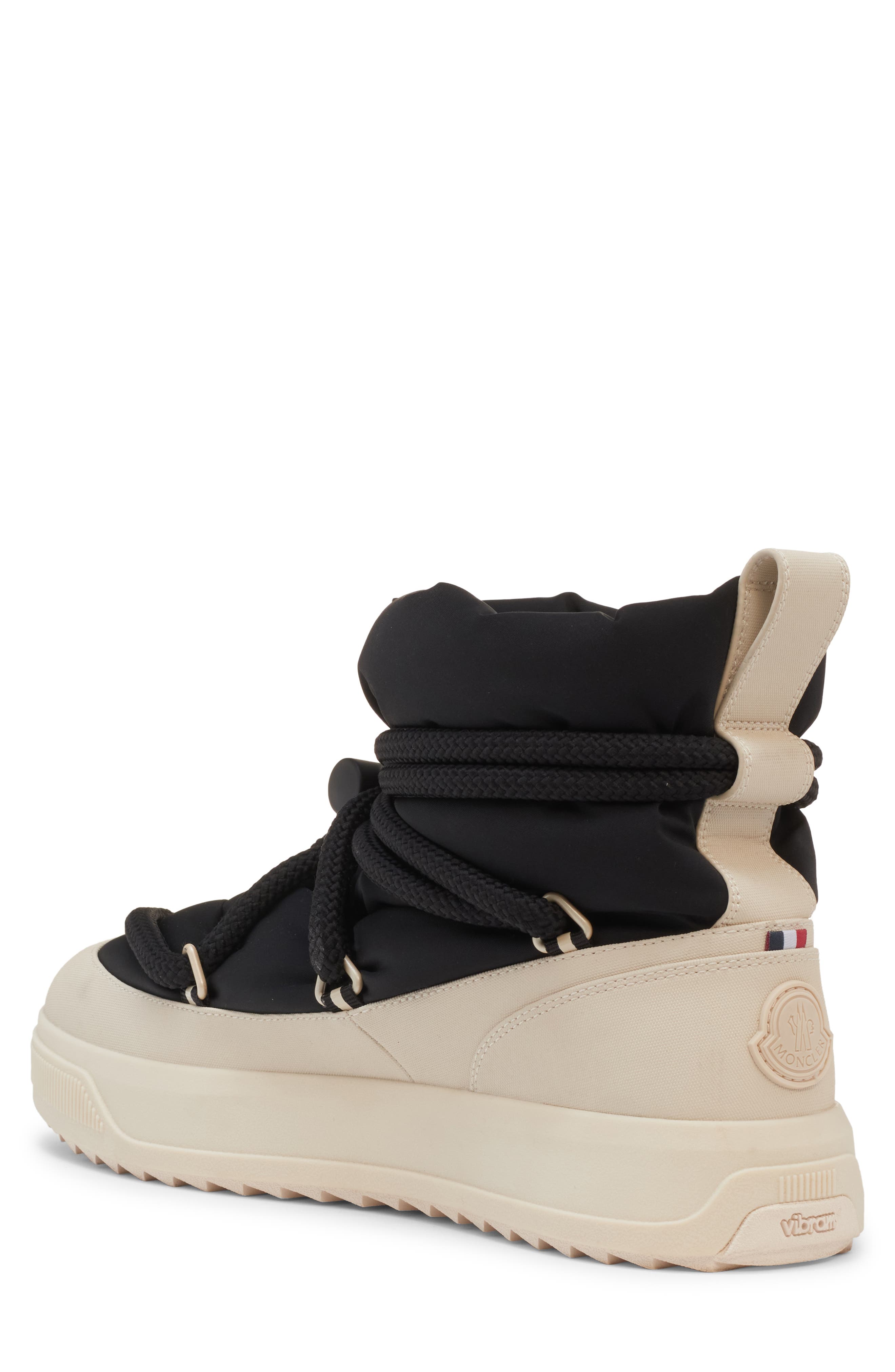 Moncler Mon-Pulse Snow Boot, Alternate, color, Black