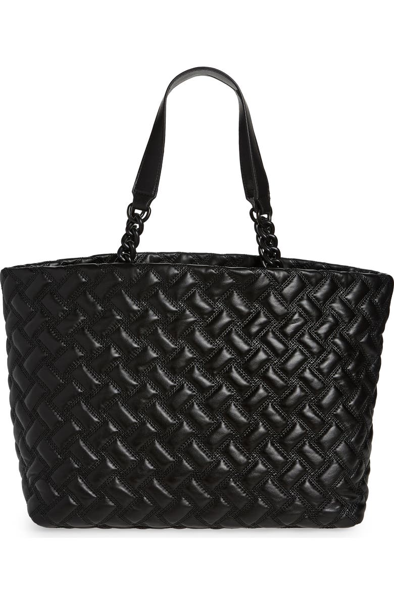Kurt Geiger London Kensington Drench Leather Shopper Bag, Alternate, color,