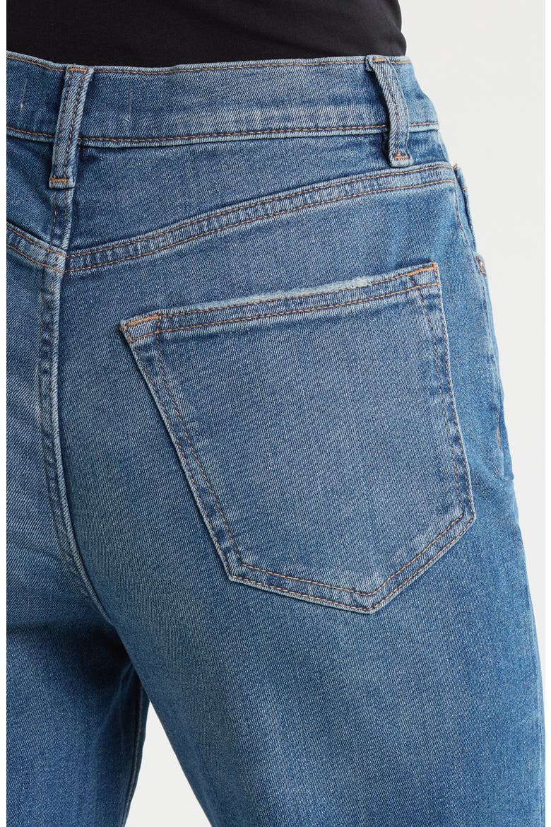 The Vancouver High Waist Straight Leg Jeans, Alternate, color, HONEYMOON