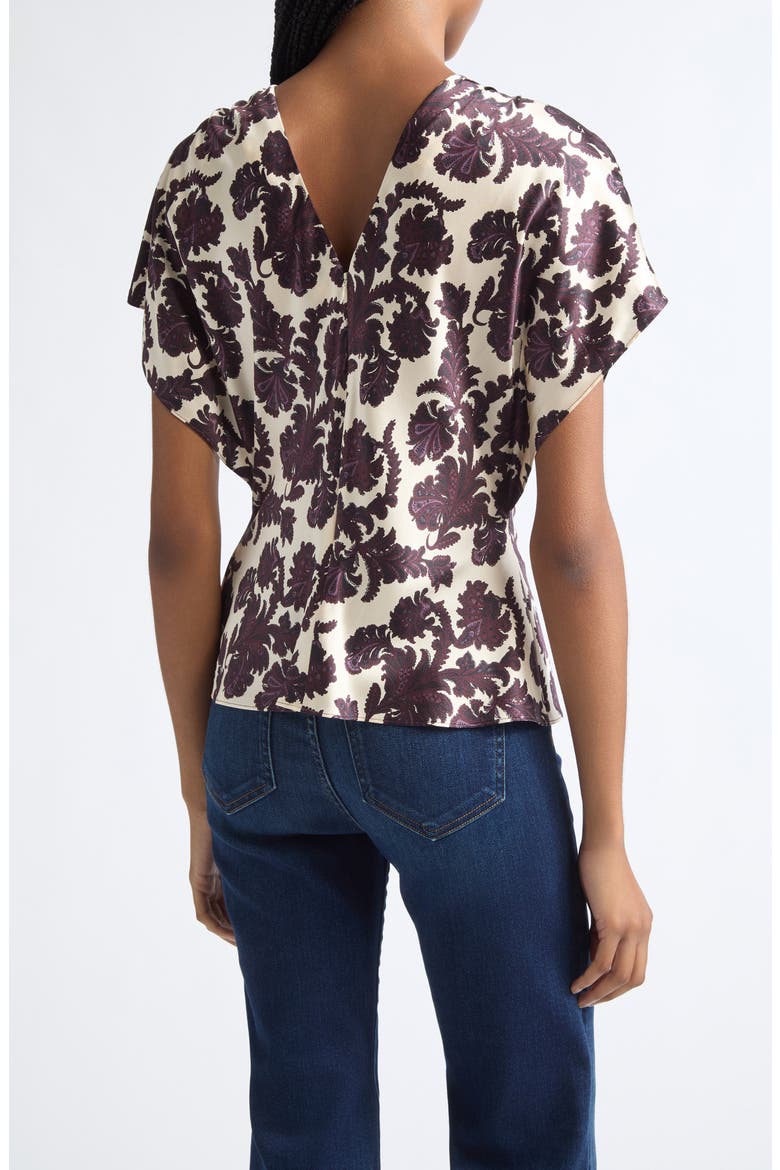 Redgrave Silk Blend Top, Alternate, color, ECRU MULTI