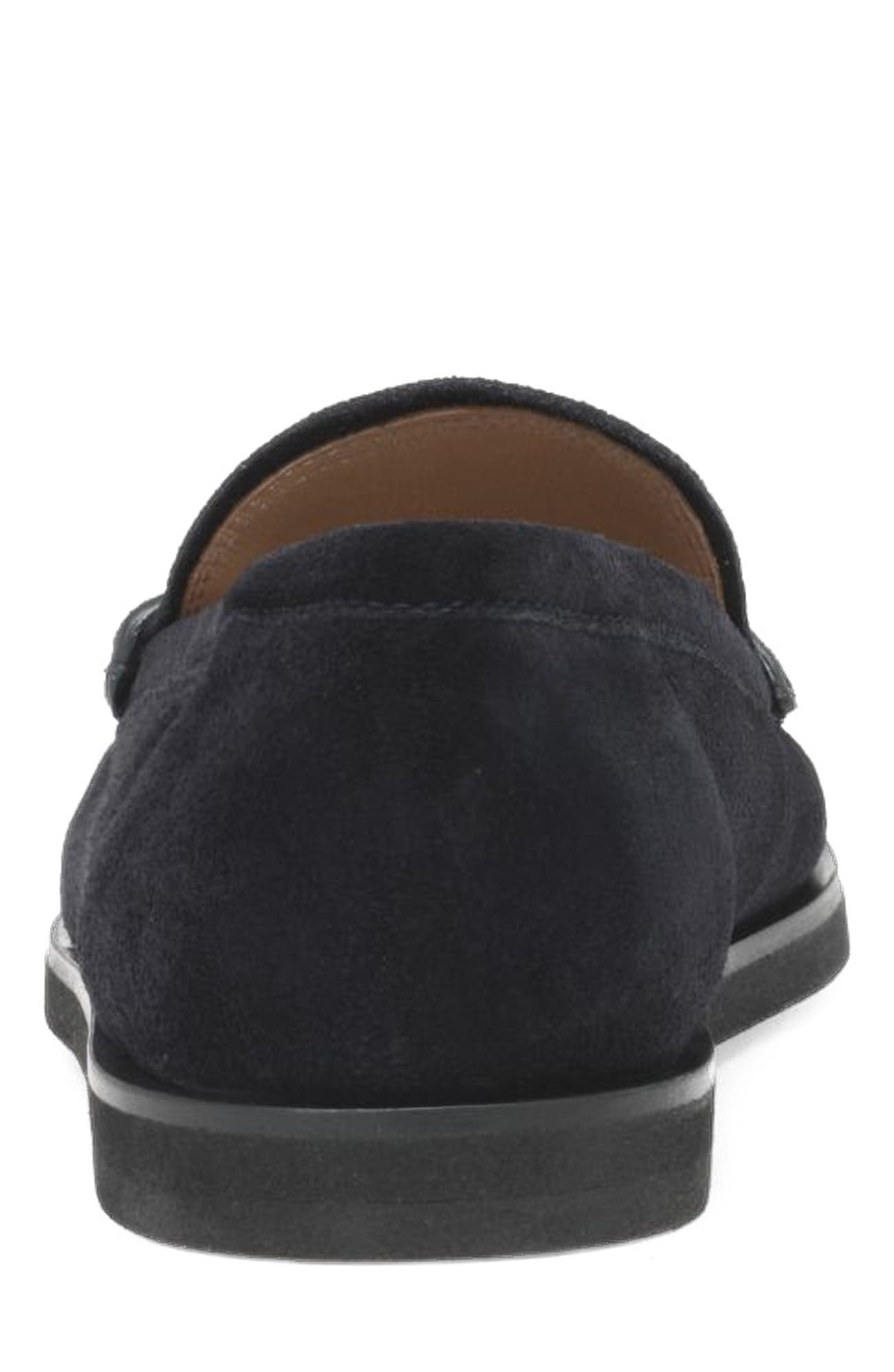 Vernon Mocassin, Alternate, color, Blue Leather
