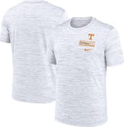 Nike Men's Nike White Tennessee Volunteers Velocity Stacked Performance T-Shirt