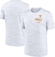 Nike Men's Nike White Tennessee Volunteers Velocity Stacked Performance T-Shirt