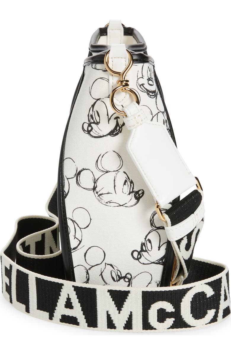 Stella McCartney x Fantasia Disney Mickey Mouse Print Canvas Crossbody Bag, Alternate, color,